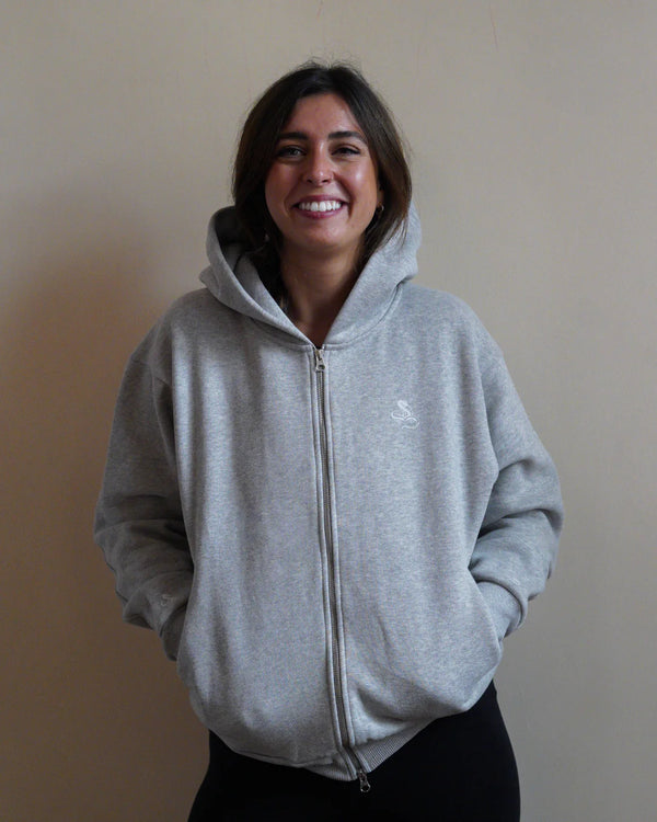 Organic Cotton Jivamukti Yoga Zip Hoodie (Unisex)