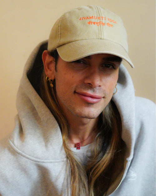 WHOLESALE Jivamukti Yoga Cap Beige (Unisex)
