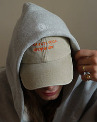 Jivamukti Yoga Cap Beige (Unisex)