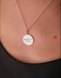 Jivamukti Yoga x Julia Zimmermann Necklace Silver
