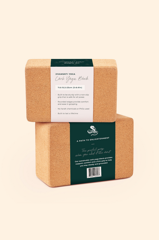 Jivamukti Cork Block (set of 2)